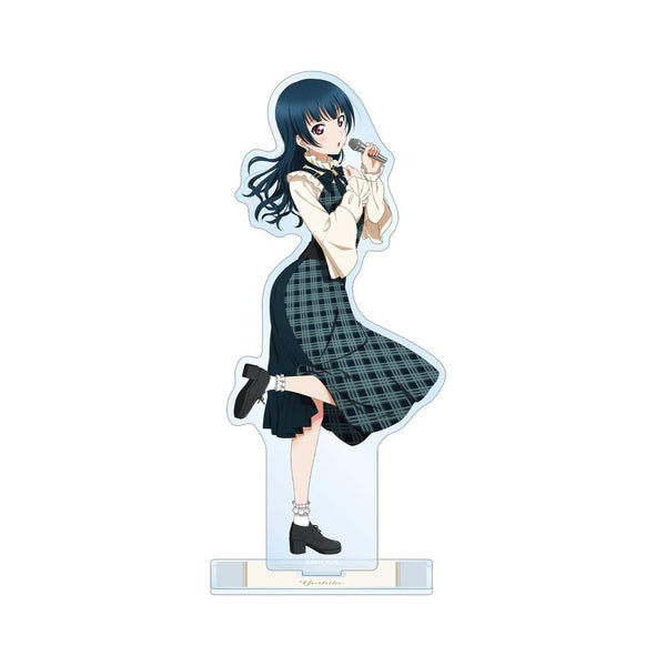 『ラブライブ!サンシャイン!!』描き下ろし 津島 善子 チェックワンピース衣装ver. BIGアクリルスタンド【202605再販】