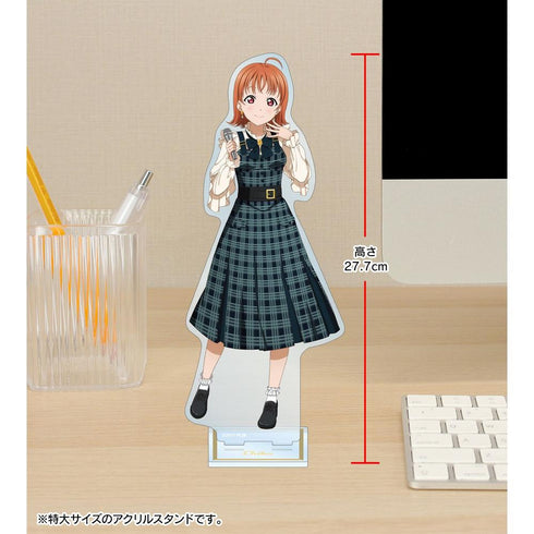 《Love Live! Sunshine!!》全新绘制 高海千歌 格纹连衣裙版 特大亚克力立牌【202605再版】