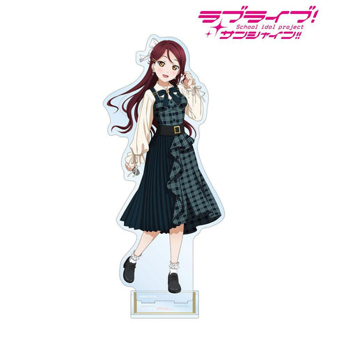 《Love Live! Sunshine!!》全新绘制 樱内梨子 格纹连衣裙版 特大亚克力立牌【202605再版】