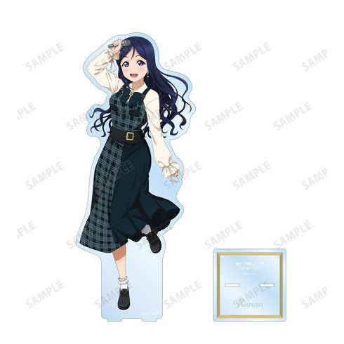 《Love Live! Sunshine!!》全新绘制 松浦果南 格纹连衣裙版 特大亚克力立牌【202605再版】