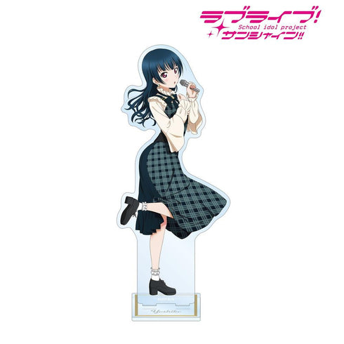 《Love Live! Sunshine!!》全新绘制 津岛善子 格纹连衣裙版 特大亚克力立牌【202605再版】