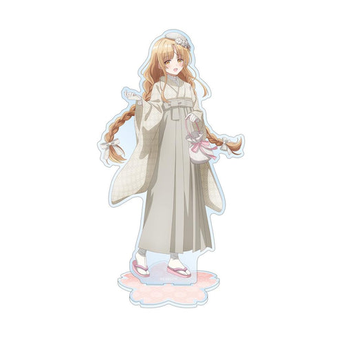 『お隣の天使様にいつの間にか駄目人間にされていた件』描き下ろし 椎名 真昼 レトロモダン風和服ver. 特大アクリルスタンド【202502再販】