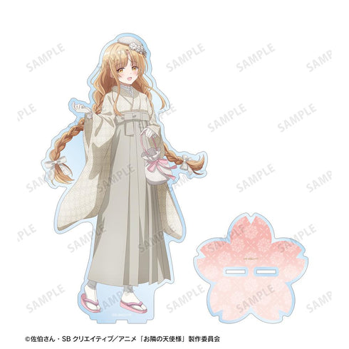 『お隣の天使様にいつの間にか駄目人間にされていた件』描き下ろし 椎名 真昼 レトロモダン風和服ver. 特大アクリルスタンド【202512再販】