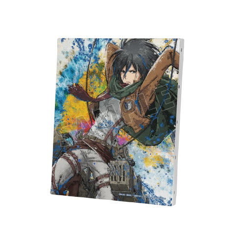 『進撃の巨人』ミカサ grunge CANVAS キャンバスボード