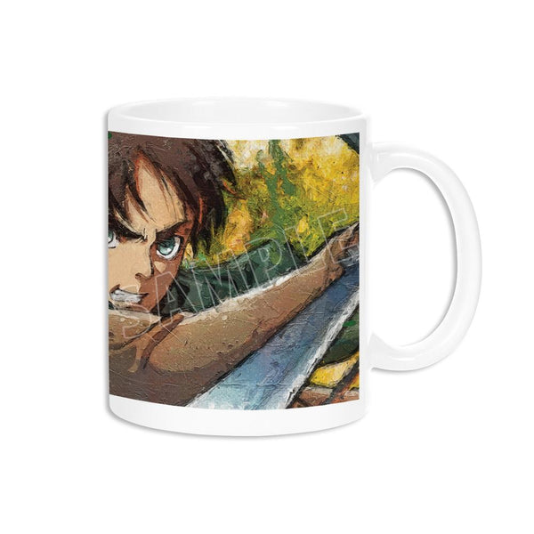 『進撃の巨人』エレン grunge CANVAS マグカップ【202512再販】