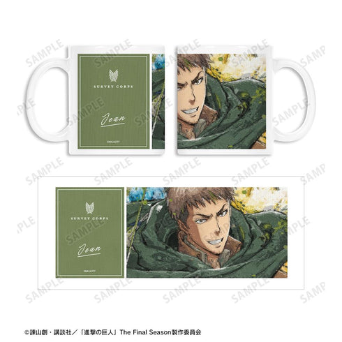 『進撃の巨人』ジャン grunge CANVAS マグカップ【202512再販】