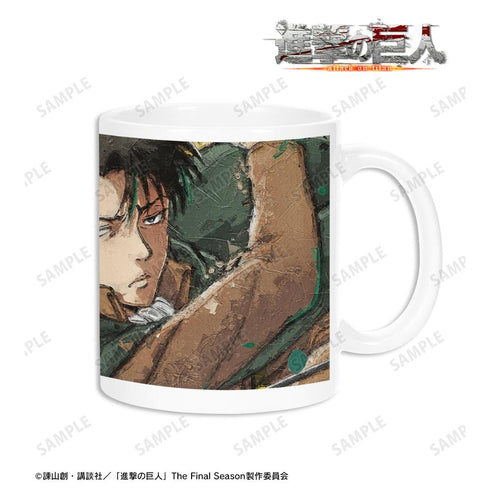『進撃の巨人』リヴァイ grunge CANVAS マグカップ【202512再販】