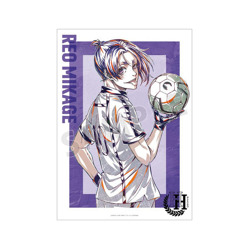 『ブルーロック』御影 玲王 Ani-Art 第2弾 A3マット加工ポスター【202510再販】