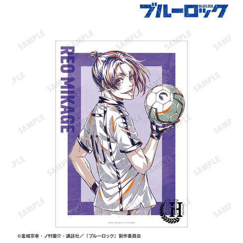 《藍鎖》御影 玲王 Ani-Art 第2彈 A3霧面加工海報【202505再版】