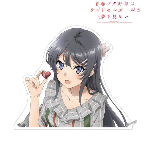 『青春ブタ野郎はランドセルガールの夢を見ない』桜島麻衣 特大ダイカットアクリルパネル【202512再販】