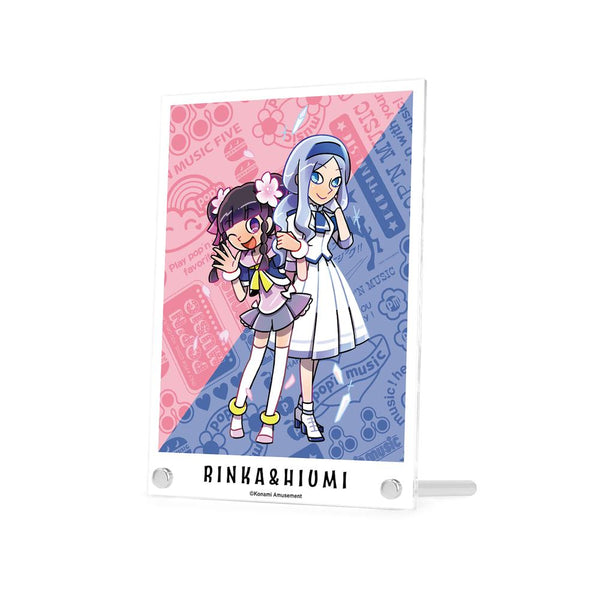 『pop'n music』鈴花&氷海 A5アクリルパネル