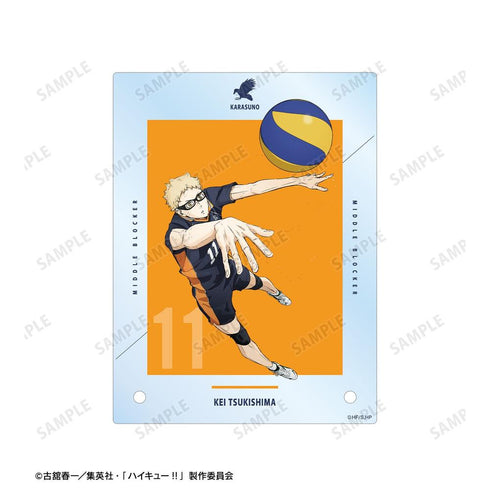 『ハイキュー!! ゴミ捨て場の決戦』月島 蛍 A6アクリルパネル【202608再販】