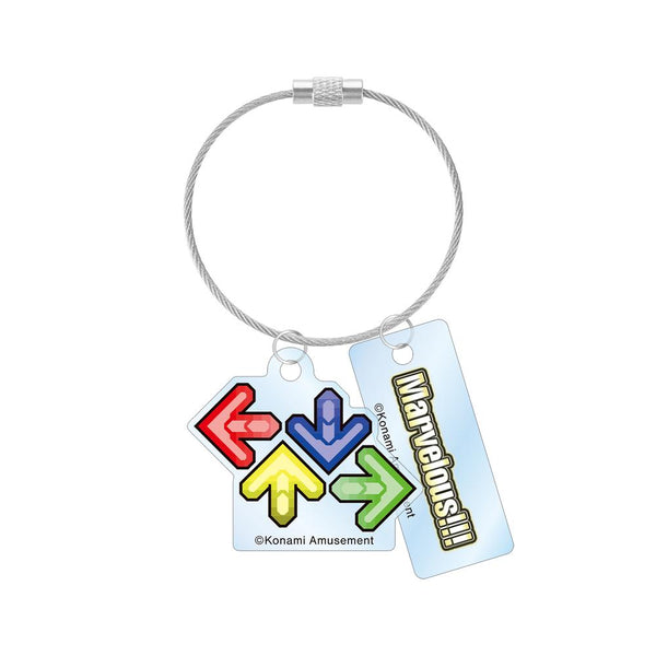 『DanceDanceRevolution』Marvelous!!! 2連ワイヤーアクリルキーホルダー
