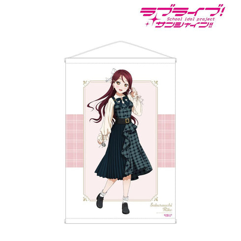 《Love Live! Sunshine!!》全新繪製 櫻內梨子 格紋連身裙版 B2掛毯【202605再版】