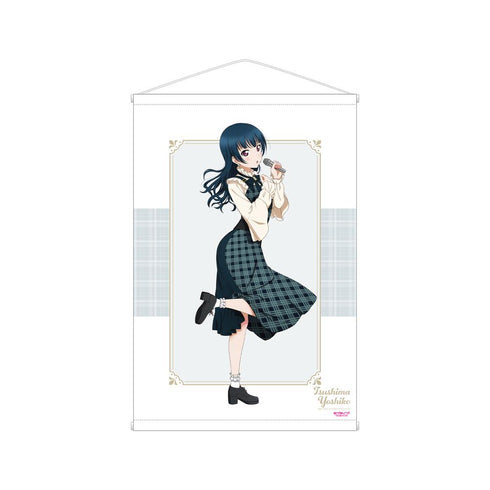 『ラブライブ!サンシャイン!!』描き下ろし 津島 善子 チェックワンピース衣装ver. B2タペストリー【202510再販】