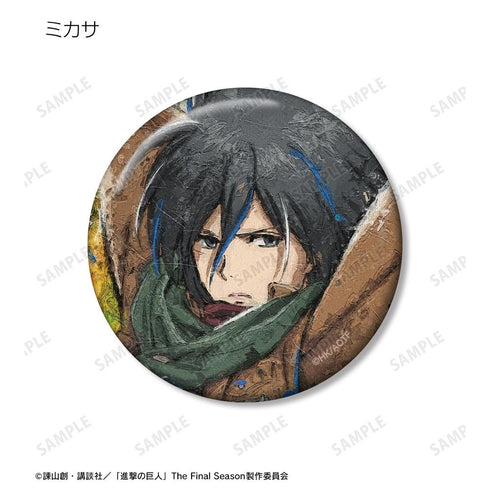 『進撃の巨人』トレーディング grunge CANVAS 缶バッジ(単位/BOX)【202604再販】