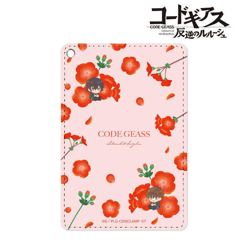 『コードギアス 反逆のルルーシュ』ルルーシュ(学生服)&スザク(学生服) Botania 1ポケットパスケース【202511再販】