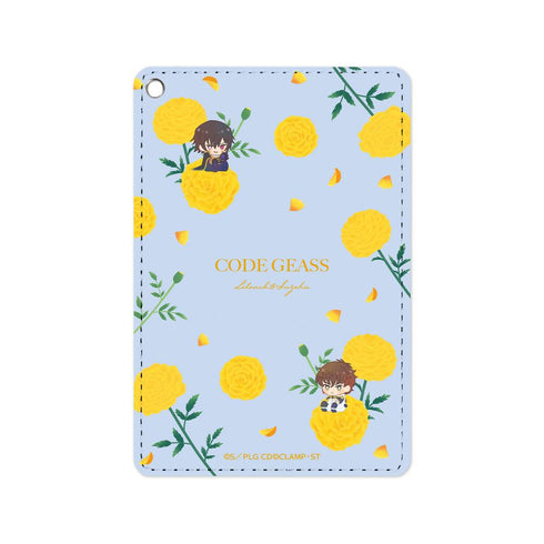 『コードギアス 反逆のルルーシュ』ルルーシュ(ゼロ)&スザク(パイロットスーツ) Botania 1ポケットパスケース