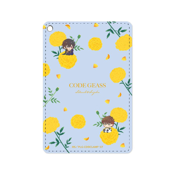 『コードギアス 反逆のルルーシュ』ルルーシュ(ゼロ)&スザク(パイロットスーツ) Botania 1ポケットパスケース