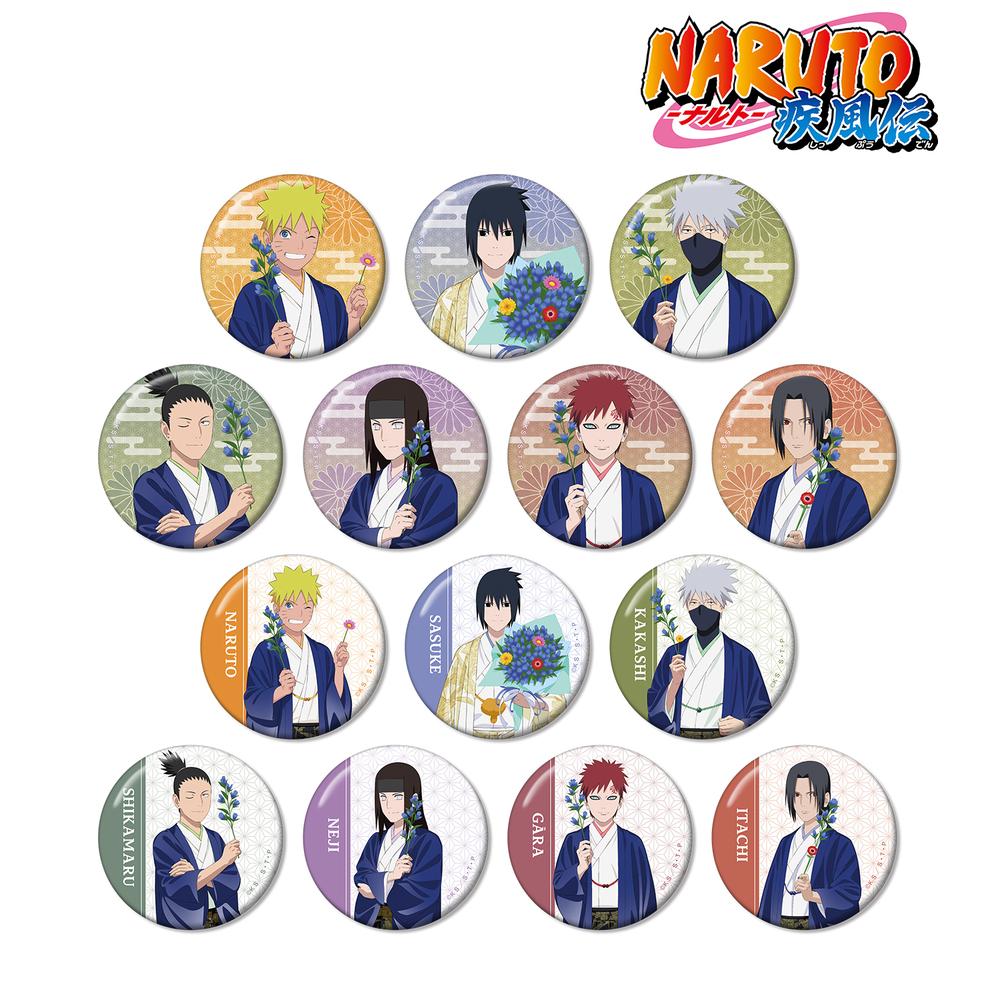 NARUTO サスケ うちはサスケ NARUTO疾風伝 セガ 缶バッジ NARUTO-ナルト- 疾風伝 うちはサスケ 顔コレ缶バッジ 10個入り1BOX
