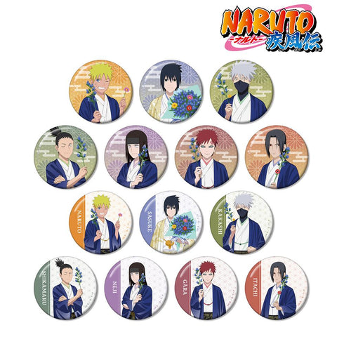 『NARUTO-ナルト- 疾風伝』描き下ろし トレーディング缶バッジ <うちはサスケ バースデーver.>(単位/BOX)