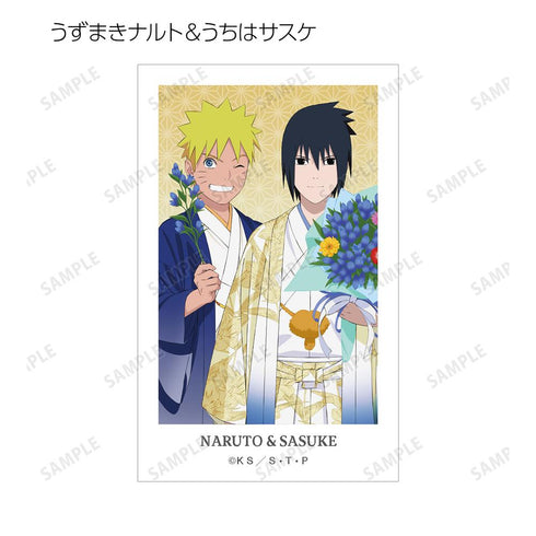 『NARUTO-ナルト- 疾風伝』描き下ろし トレーディングインスタントカメラ風イラストカード <うちはサスケ バースデーver.>(単位/BOX)