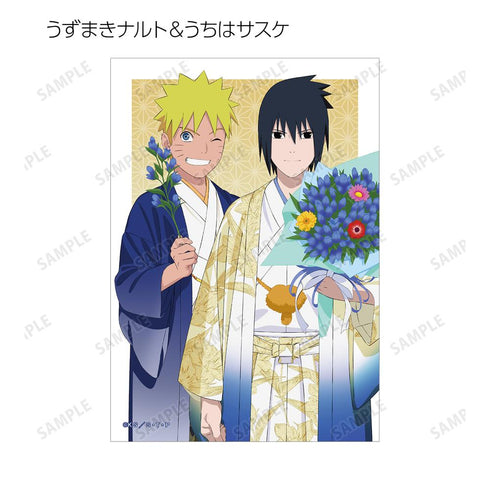 『NARUTO-ナルト- 疾風伝』描き下ろし トレーディングブロマイド <うちはサスケ バースデーver.>(単位/BOX)