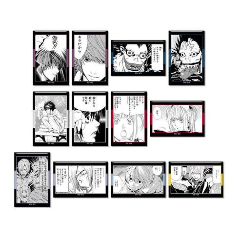 『DEATH NOTE』トレーディングコマスクエア缶バッジ(単位/BOX)