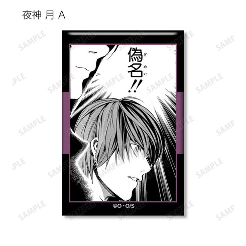 『DEATH NOTE』トレーディングコマスクエア缶バッジ(単位/BOX)