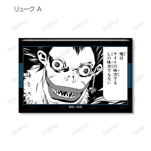 『DEATH NOTE』トレーディングコマスクエア缶バッジ(単位/BOX)