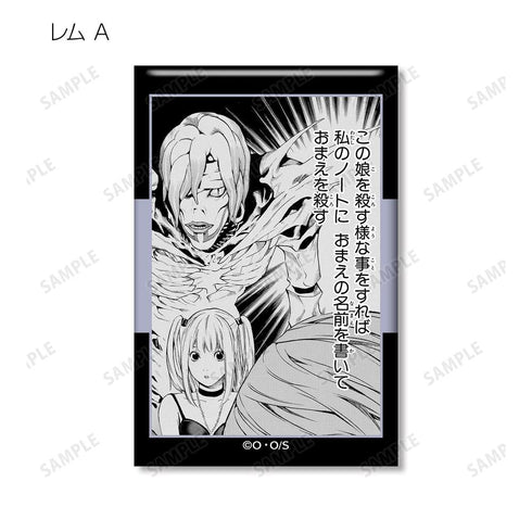 『DEATH NOTE』トレーディングコマスクエア缶バッジ(単位/BOX)