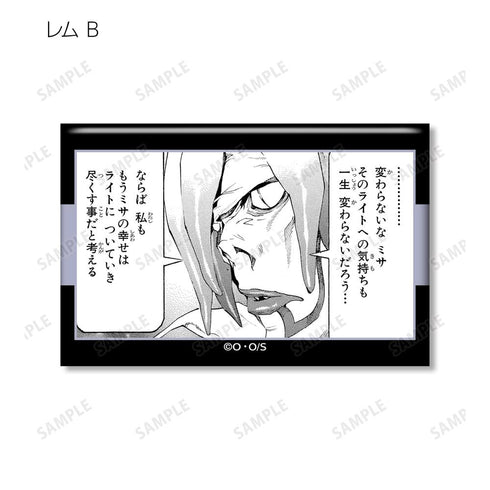 『DEATH NOTE』トレーディングコマスクエア缶バッジ(単位/BOX)