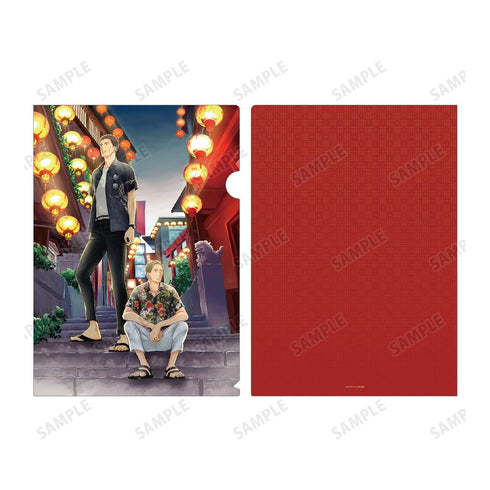 『囀る鳥は羽ばたかない』ヨネダコウ先生 描き下ろし 矢代&百目鬼 旅行ver. クリアファイル3枚セット