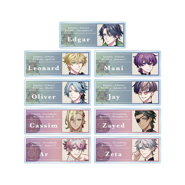 『廻らぬ星のステラリウム』トレーディングアクリルネームプレート ver.A(単位/BOX)【202606再販】