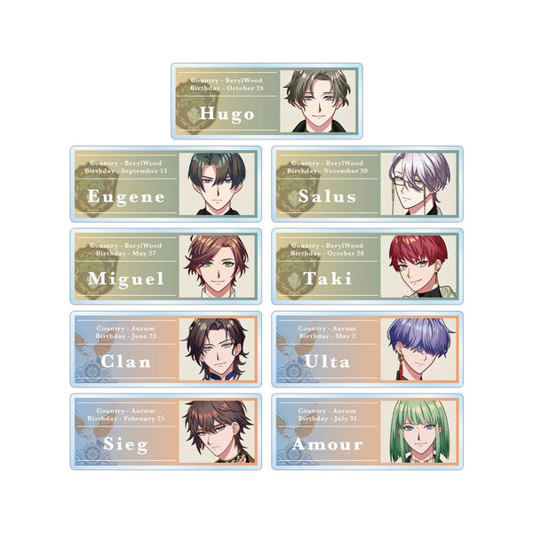 『廻らぬ星のステラリウム』トレーディングアクリルネームプレート ver.B(単位/BOX)【202510再販】