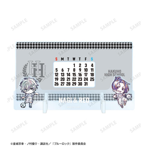 『ブルーロック』凪 誠士郎&御影 玲王 デフォルメAni-Art 卓上アクリル万年カレンダー【202601再販】