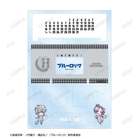『ブルーロック』凪 誠士郎&御影 玲王 デフォルメAni-Art 卓上アクリル万年カレンダー【202601再販】