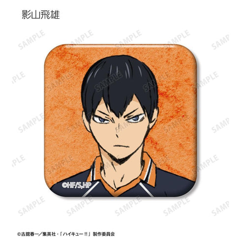 『ハイキュー!! ゴミ捨て場の決戦』トレーディング角丸スクエア缶バッジ(単位/BOX)【202608再販】