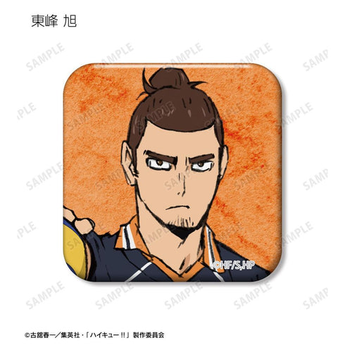 『ハイキュー!! ゴミ捨て場の決戦』トレーディング角丸スクエア缶バッジ(単位/BOX)【202608再販】