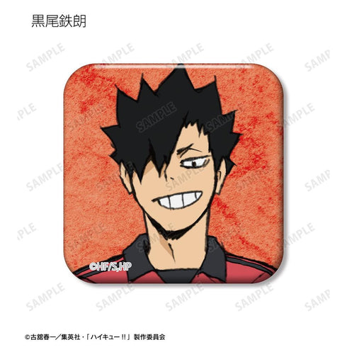 『ハイキュー!! ゴミ捨て場の決戦』トレーディング角丸スクエア缶バッジ(単位/BOX)【202608再販】