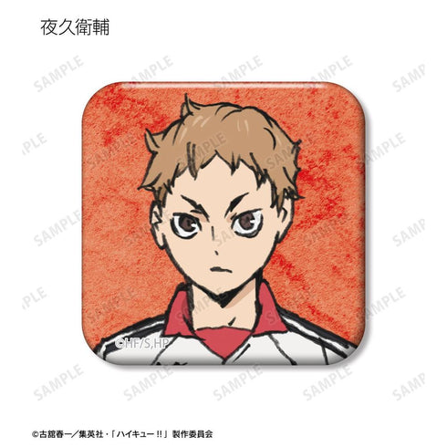 『ハイキュー!! ゴミ捨て場の決戦』トレーディング角丸スクエア缶バッジ(単位/BOX)【202608再販】
