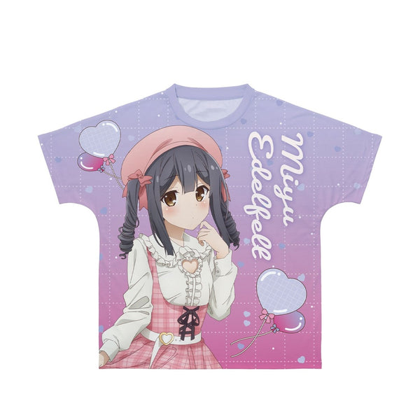 『Fate/kaleid liner プリズマ☆イリヤ Licht 名前の無い少女』描き下ろしイラスト 美遊 PINK kawaii style ver. フルグラフィックTシャツユニセックス【202609再販】
