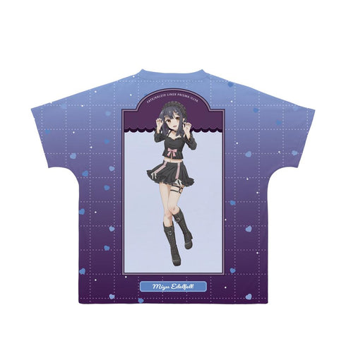 『Fate/kaleid liner プリズマ☆イリヤ Licht 名前の無い少女』描き下ろしイラスト 美遊 BLACK kawaii style ver. フルグラフィックTシャツユニセックス【202501再販】