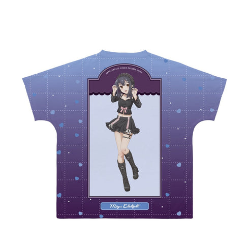 『Fate/kaleid liner プリズマ☆イリヤ Licht 名前の無い少女』描き下ろしイラスト 美遊 BLACK kawaii style ver. フルグラフィックTシャツユニセックス