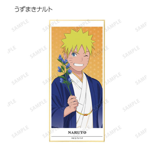 『NARUTO-ナルト- 疾風伝』描き下ろし トレーディングスタンド付きはがき色紙 <うちはサスケ バースデーver.>(単位/BOX)