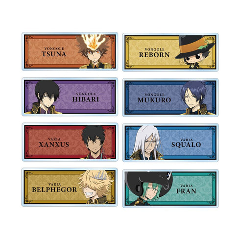 『家庭教師ヒットマンREBORN!』描き下ろし 王子衣装ver. トレーディングアクリルネームプレート(単位/BOX)【202512再販】