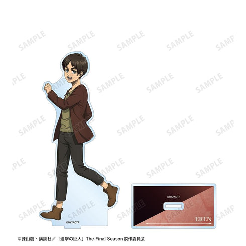 『進撃の巨人』描き下ろし エレン 過去ver. BIGアクリルスタンド【202604再販】