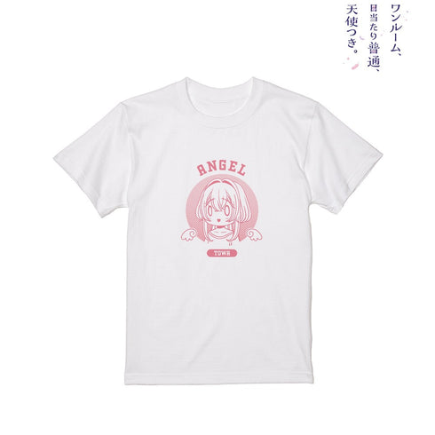 『ワンルーム、日当たり普通、天使つき。』とわ Tシャツレディース