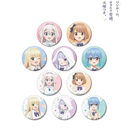 『ワンルーム、日当たり普通、天使つき。』トレーディング缶バッジ(単位/BOX)【202502再販】