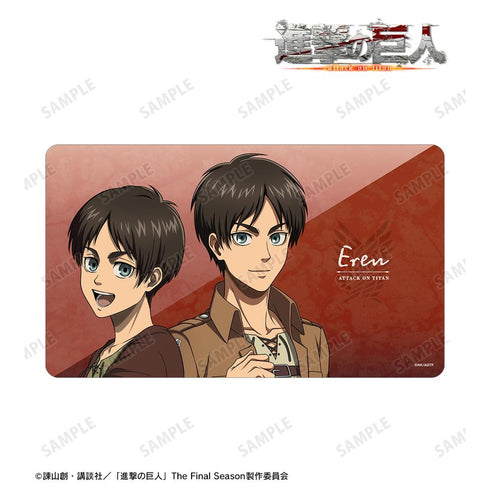 『進撃の巨人』描き下ろし エレン 過去と現在ver. マルチデスクマット【202507再販】